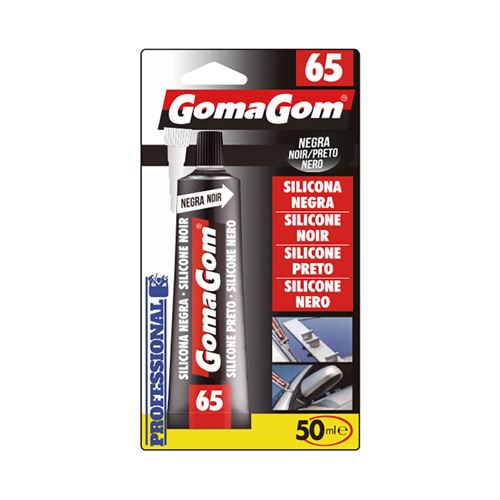 Nº65 TUBO SILICONE NEGRA 50MML BL1