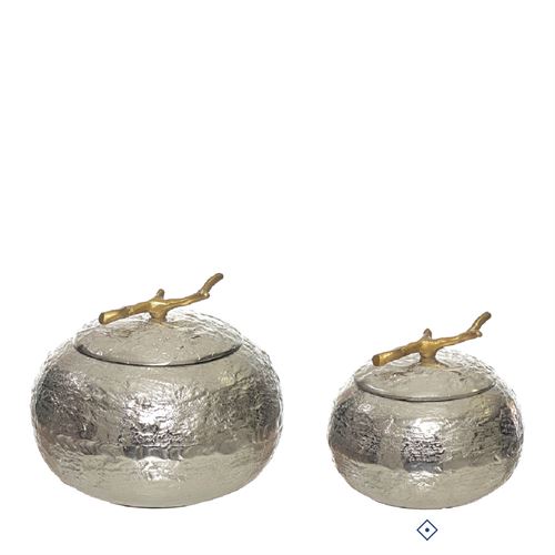 88892 CAIXA ALUMINIO DECORATIVA C 16,00 L 16,00 A 15,00