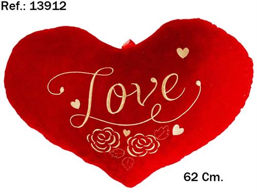 13912 CORAÇAO DOURADO 62CM