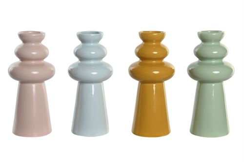 JR-206066 JARRO PORCELANA 10X10X22 4 SORT.