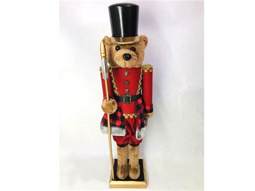 SOLDADO URSO VELUDO 78cm