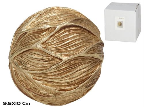 397719 BOLA DECO ORB 9,5X9,5X10 CM RESINA