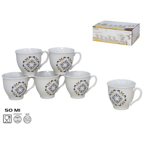 258157 CHAVENA CAFE CONJUNTO 6  50ML