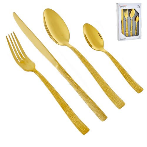 64030 INOX - FAQUEIRO 24PÇS C 0,27 L 0,15 A 0,67