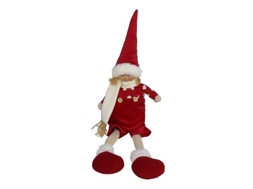 3276 BONECO NATAL VERMELHO 14X8X45CM
