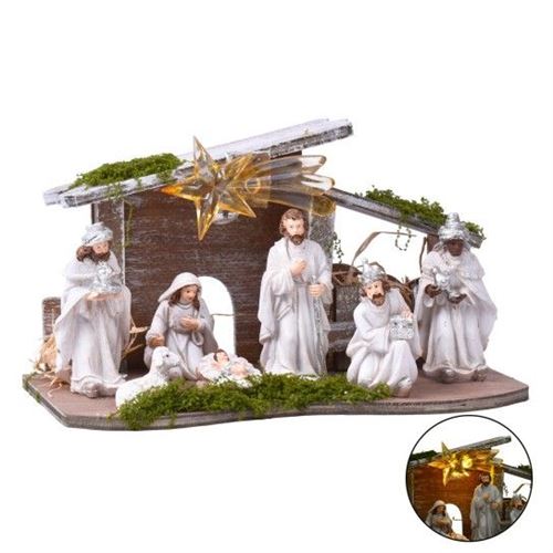 402013 PRESEPIO NATAL 26X12X14.5CM 402-0021