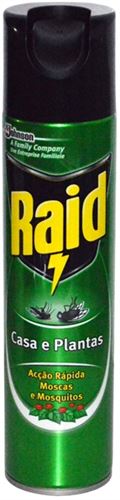 RAID INSETICIDA SPRAY CASA_amp_PLANTAS 400ML