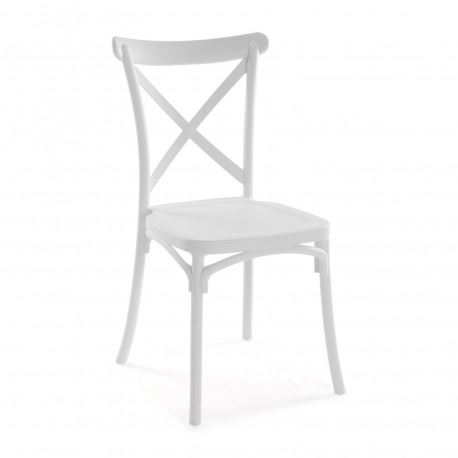 22020115 CADEIRA BRANCA 43X43X88CM