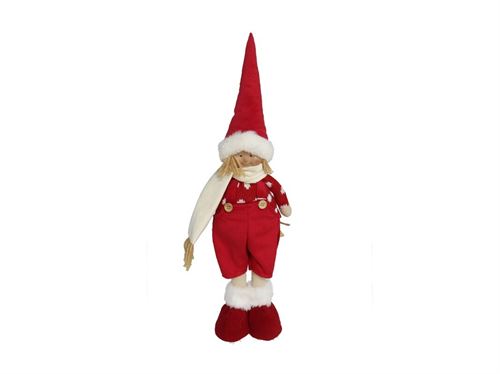 3252 BONECO NATAL VERMELHO 14X8X45CM