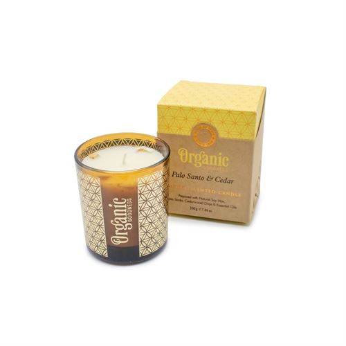 3914358 VELA ORGANICA MASALA PAU SANTO E CEDRO 200GR
