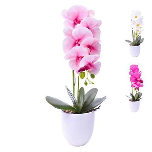 0493 VASO C/FLOR 55CM 2439-049