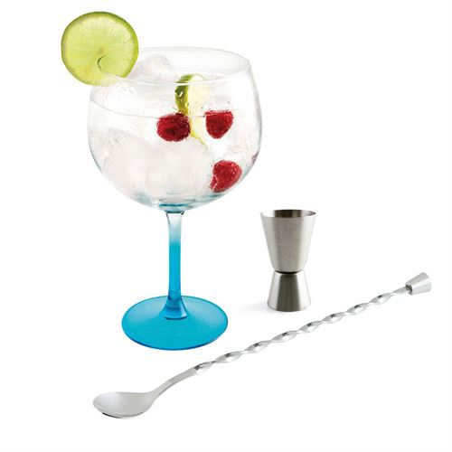 COPO GIN COMBINADOS COR FIESTA 4COPOS + 2PÇS