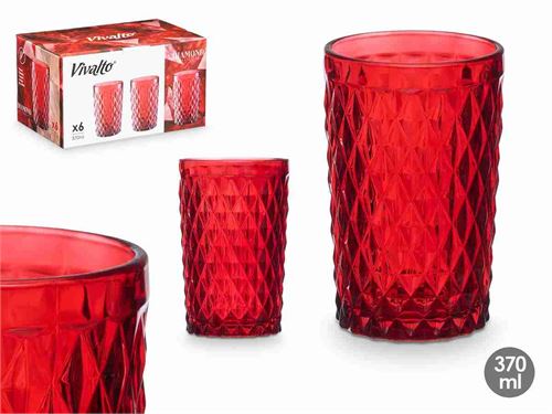 38247 COPO VIDRO VIVALTO X6 370ML
