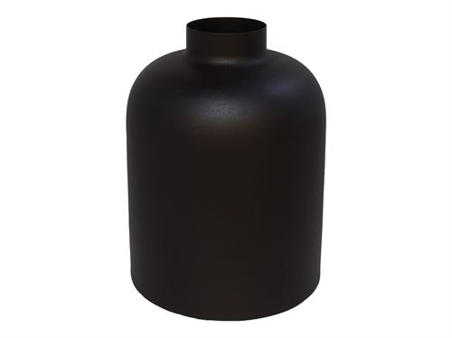 78363 POTE METAL PRETO 17.5X17.5X23CM