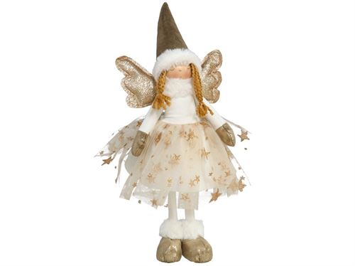 085388 MENINA ANJO EM PÉ 16 LUZES JANA 22X16X43