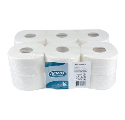 J627500.0 PAPEL HIGIENICO JUMBO 2F 214 SERV M62 75M