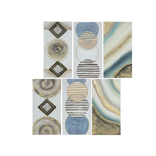 372310 PINTURA MOMA 100% 40X80X3 CM 6 STD