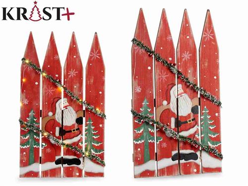 72971 CARTAZ CERCA PAI NATAL 60CM MADEIRA