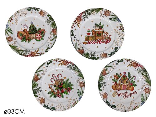 405408 PRATO MARCADOR GINGER 33CM