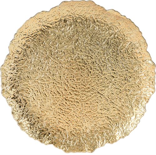 AKX100620 PRATO MARCADOR 33CM OURO