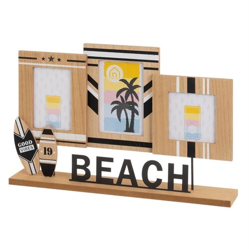 804295 PORTA-RETRATO TRIPLO MDF 43 X 7 X 28 CM