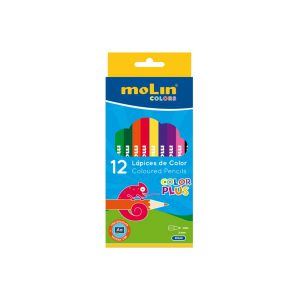 LCP460-12B MOLIN CAIXA 12 LAPIS COR