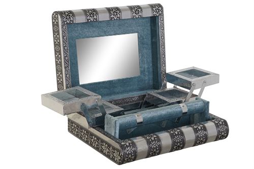 JO-208307 JOALHEIRO MADEIRA ALUMINIO 22,5X18X8X7,6 ELEFANTE