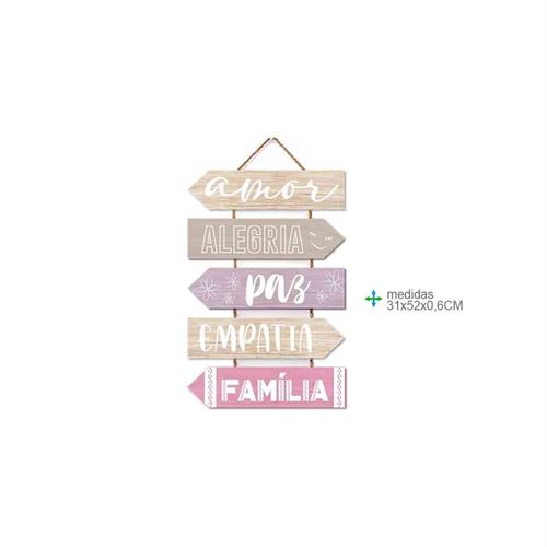 BD-75307 PLACA PAREDE MDF 31X52X0,6