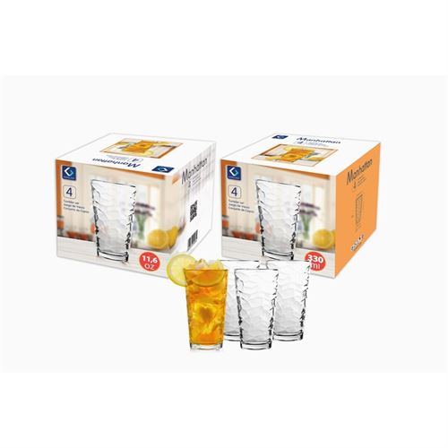 P160192081 CJ. COPOS VIDRO TS1247/4-1GB (4PCS) 330ml
