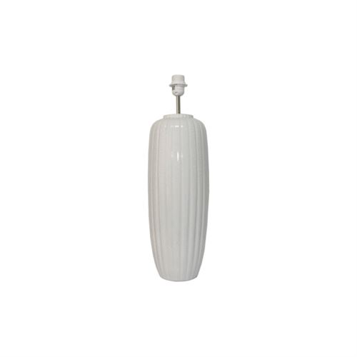 BASE CANDEEIRO CERÂMICA BRANCO 87CM