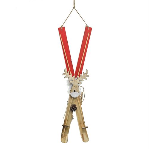 80700 DECORACAO P/PENDURAR ESQUIS C 0,00 L 17,50 A 57,00