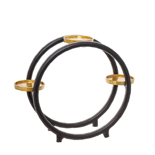 88677 ALUMÍNIO DECORATIVO - CASTIÇAL C 30,00 L 37,00 A 12,50