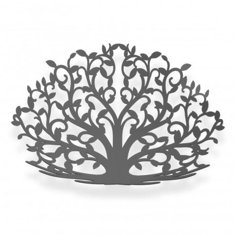 21700226 FRUTEIRA MTL LIVELY CINZA 29CM