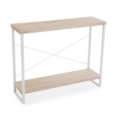 10330132 CONSOLA 2PRATELEIRAS 100X30X80CM