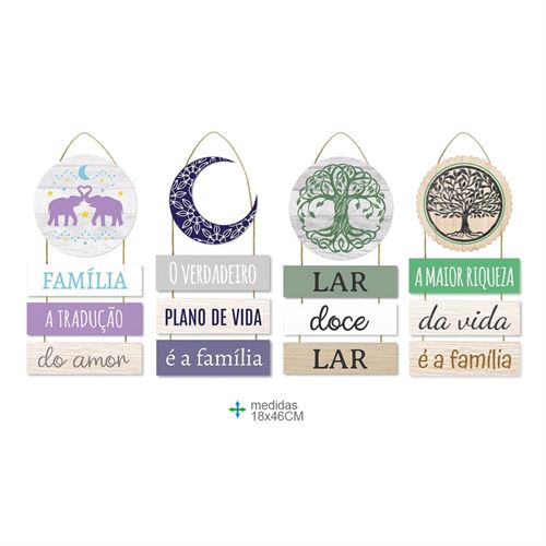 BD-79155 PLACA PAREDE MDF 18X0,6X44CM