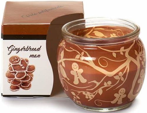 VELA PERFUMADA GINGERBREAD MAN DECORATIVA