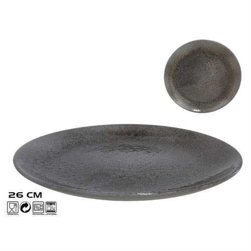 974400 PRATO RASO 26CM MOON