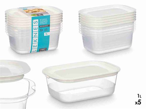 11688 CX PLASTICO 5PÇS 1L