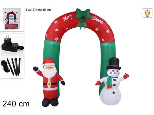 682100 ARCO INSUFLAVEL COM LUZ 240