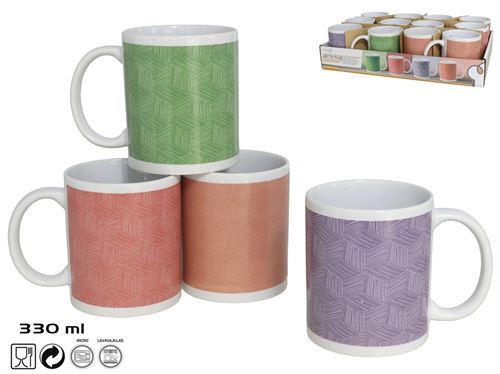 CANECA CERAMICA 330ML