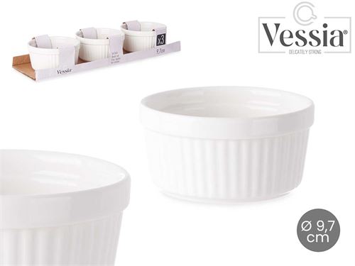 84472 TAÇA CERAMICA SET3  9,7CM