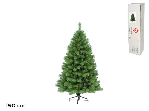 3245 ARVORE NATAL JAMES BASE METALICA 150CM 517PTS