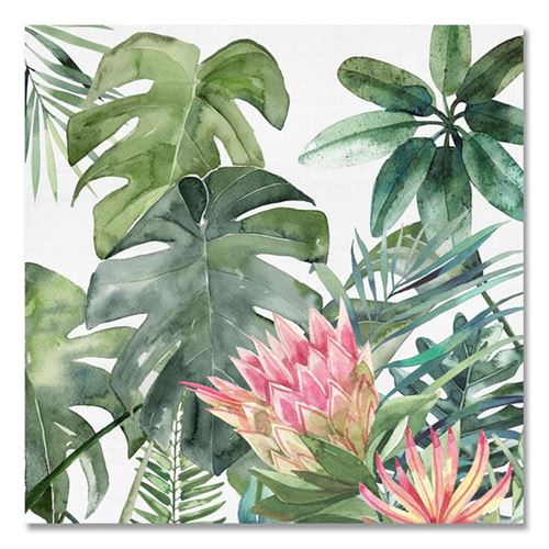 100090150 TELA FLORES DECORATIVA 80X80CM