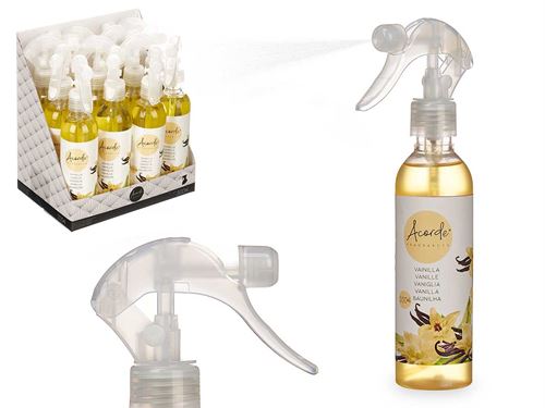 92453 AMBIENTADOR SPRAY BAUNILHA 200ML 4,5X9 x 22 cm.