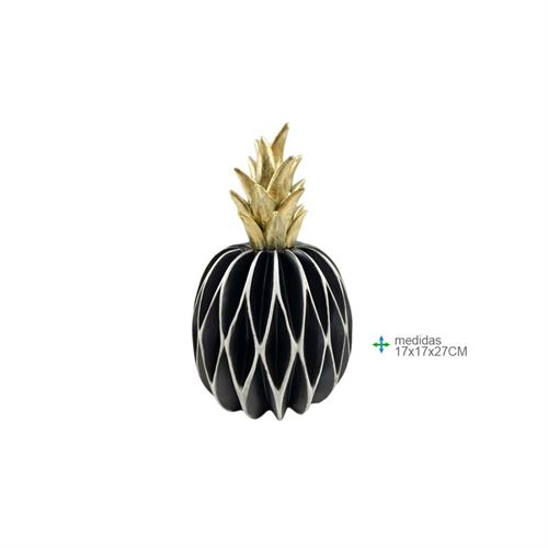 AR-76152 ABACAXI RESINA 17x17x27cm