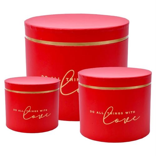 1036 CONJ 3 CAIXAS PRESENTE 17,5X17,5X14,5CM