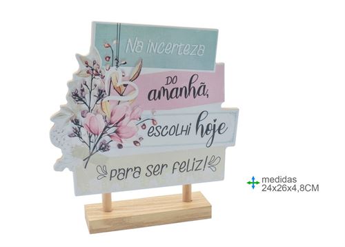 BD-78600 PLACA MESA MDF 24X4,8X26CM