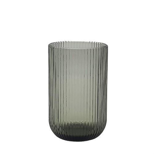 24136 CJ-6 COPOS VIDRO STRIPES GREY X400ML