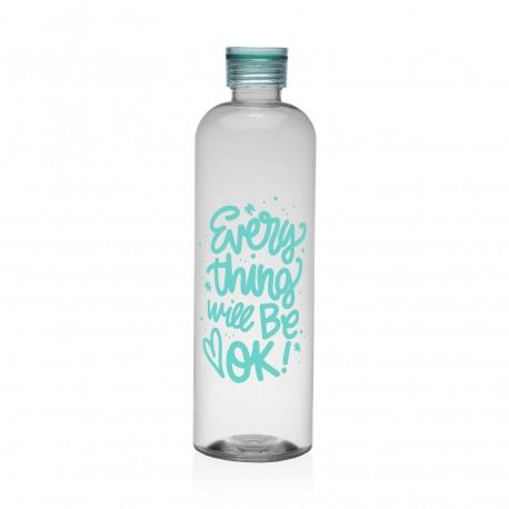 22080031 GARRAFA PLASTICO EVERYTHING WILL BE OK 1,5L