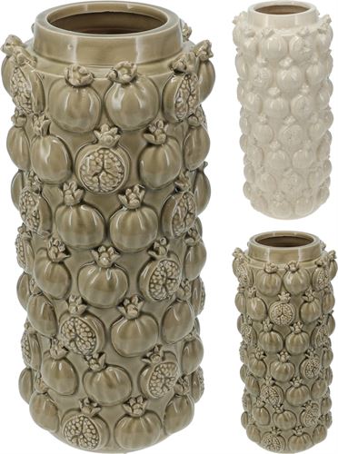 APF670090 JARRA CERAMICA 40CM SORT